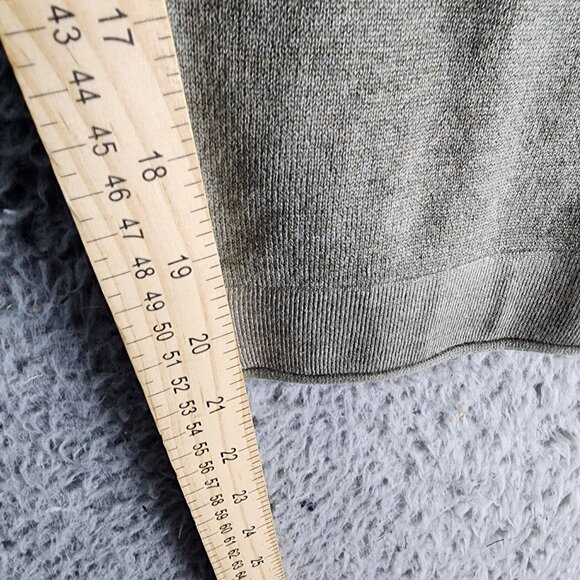 DKNY Sweater Mens 2XL Green Long Sleeve V Neck Pullover *NWT* - Picture 8 of 10